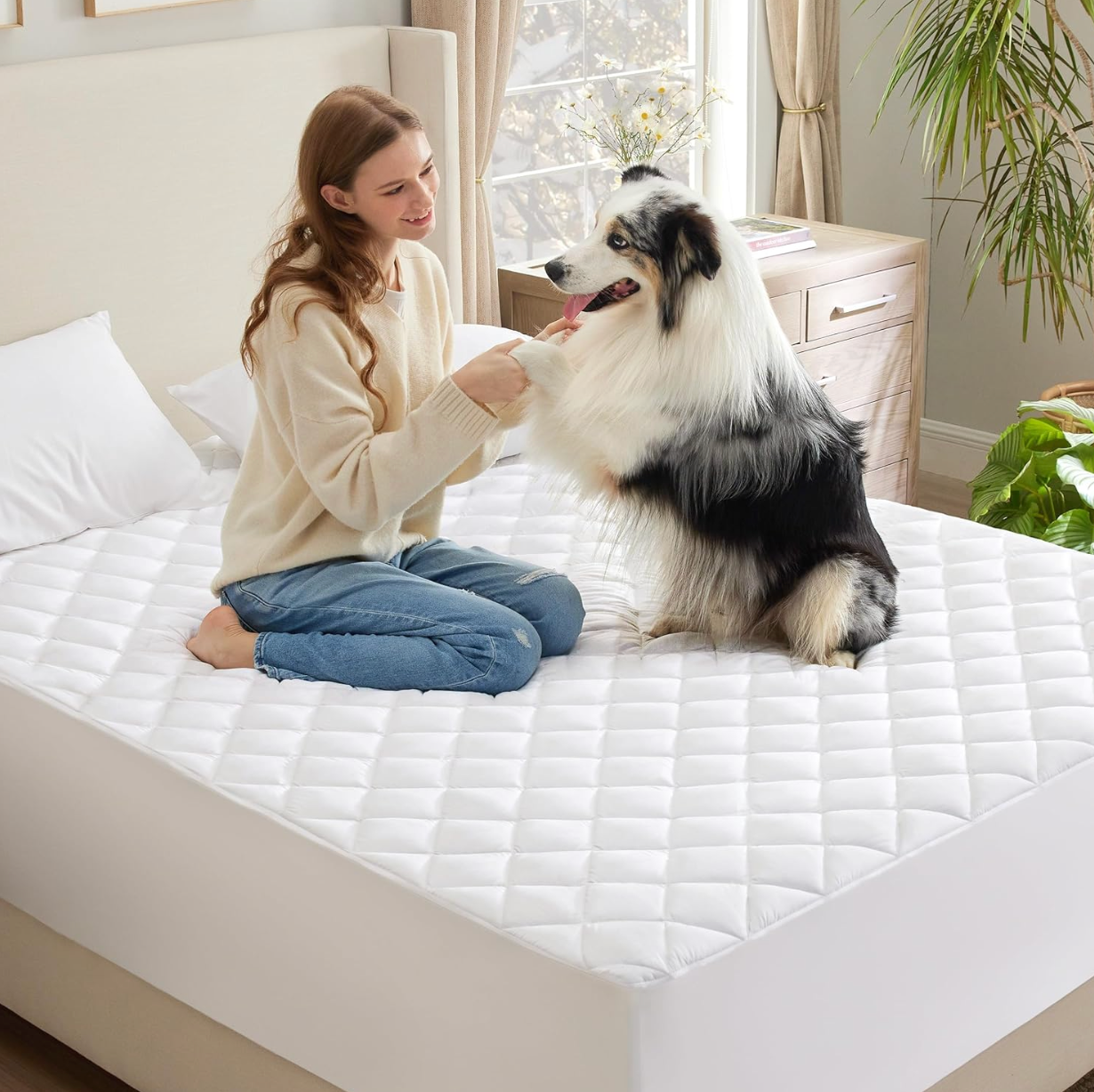 🛏️💧 Cubre Colchón Impermeable: Protección Total para Tu Descanso + ¡Envío Gratis! 📦