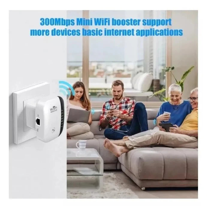 🌍🔋 Potencia Tu Internet: Amplificador WiFi 300 Mb 📡 + ¡Envío Gratis! 📦